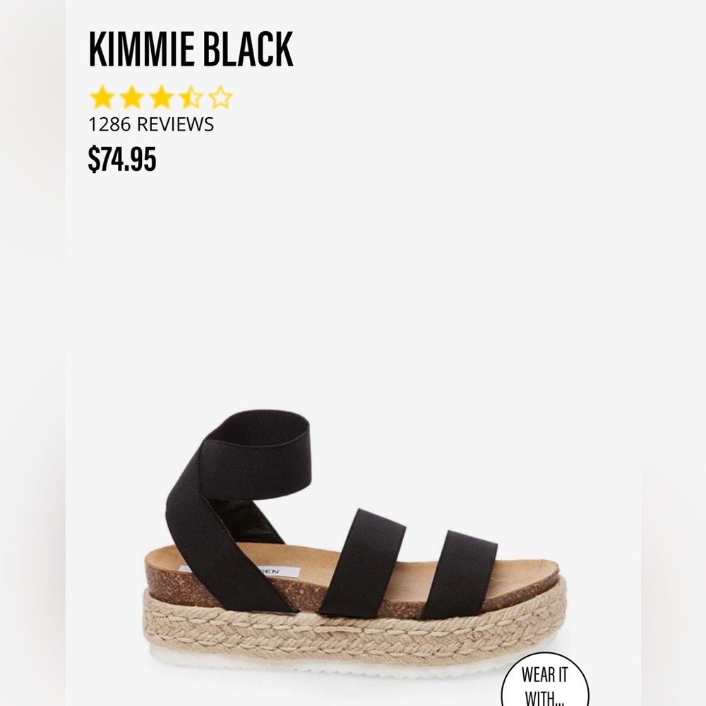 Steve Madden espadrilles